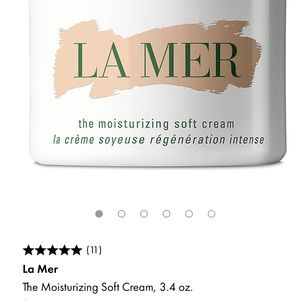 La mer 3.4 oz soft cream, retail: $520